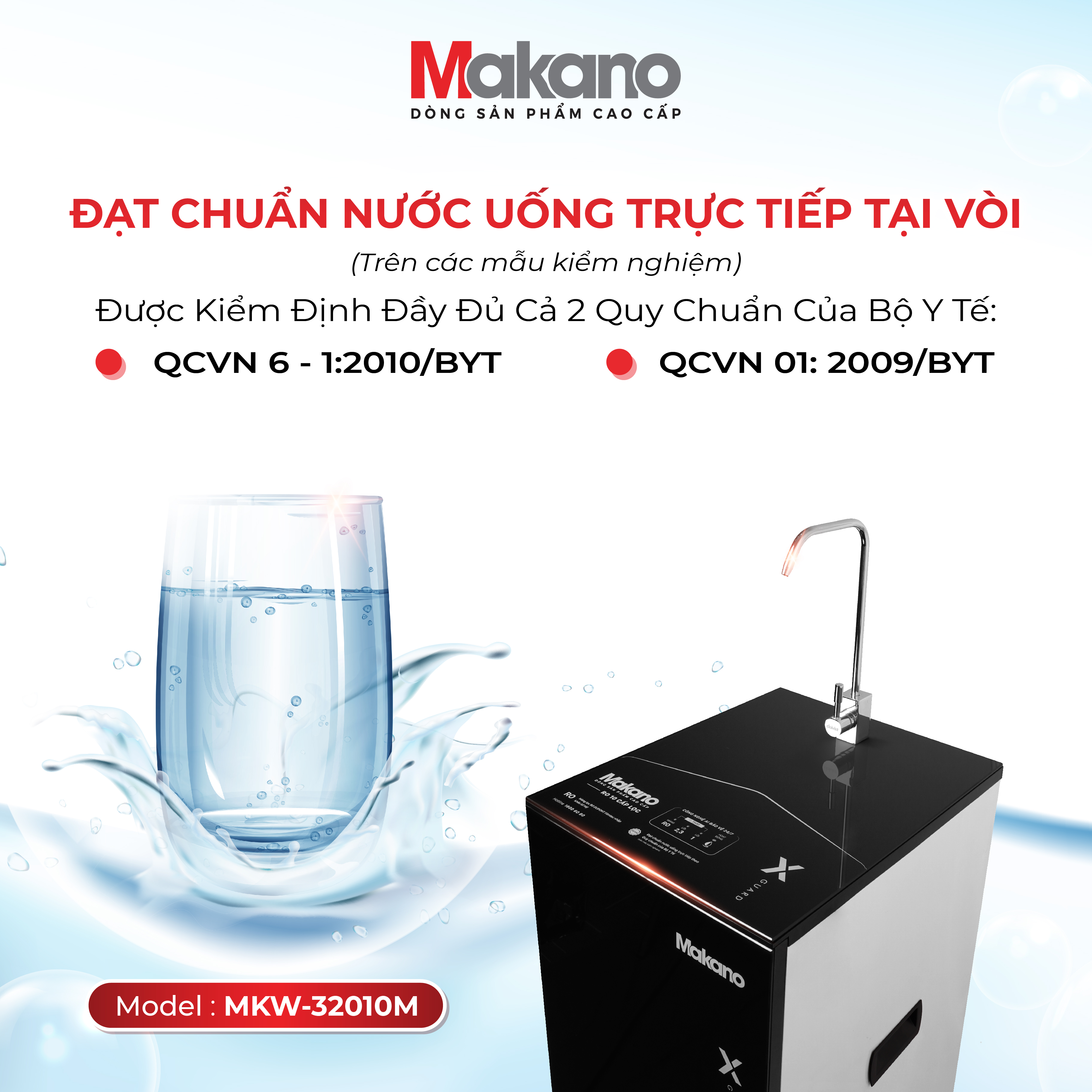 Máy lọc nước X-GUARD Makano MKW-32010M