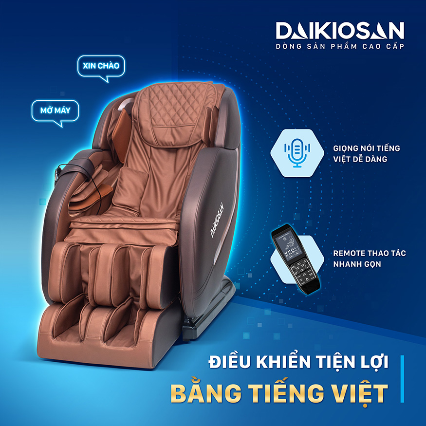 điều khiển ghế massage dkgm-10003 bằng remote, hiển thị rõ ràng, dễ thao tác