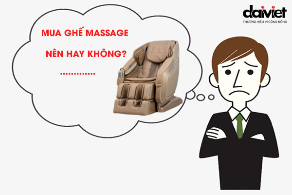 Có nên mua ghế massage không?