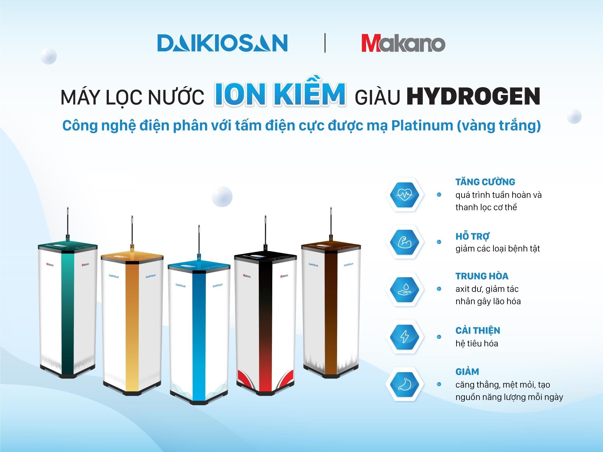 Uống quá nhiều nước ion kiềm giàu hydrogen có hại cho sức khỏe không?