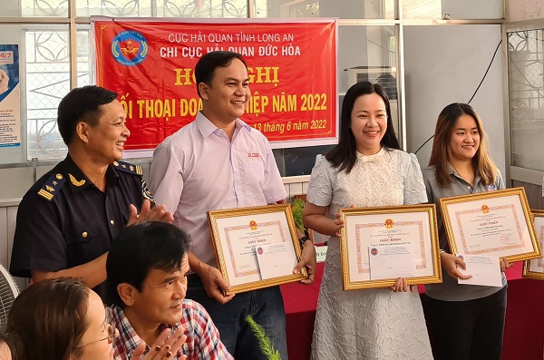 Tập Đoàn Đại Việt được vinh danh trong Top 15 doanh nghiệp hoàn thành tốt pháp luật hải quan và có số thuế cao tại Long An