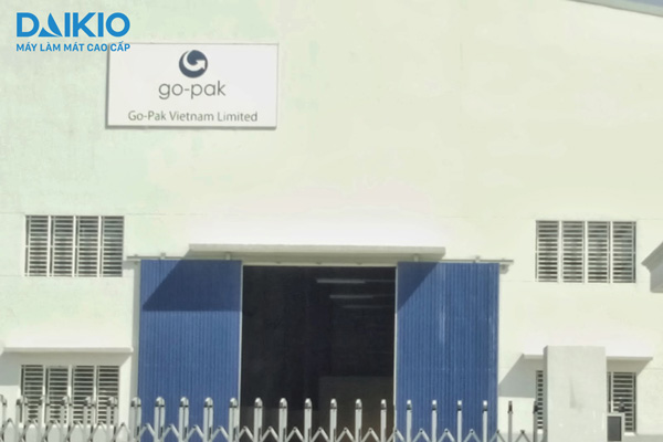 Trúng thầu lắp đặt hệ thống máy làm mát cho công ty Go-Pak