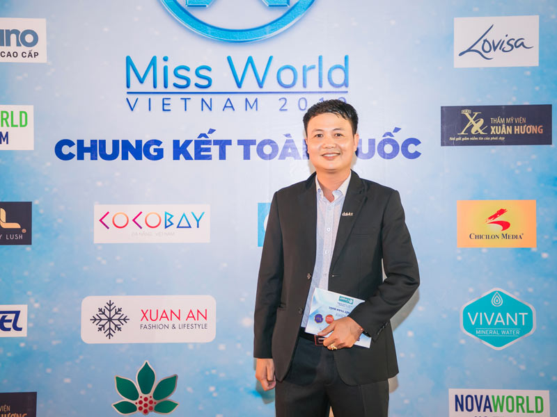 Đại diện công ty Đại Việt tại đêm chung kết Miss World Việt Nam 2019