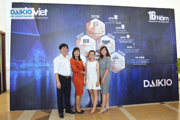Công ty Đại Việt họp mặt đại lý máy làm mát cao cấp Daikio