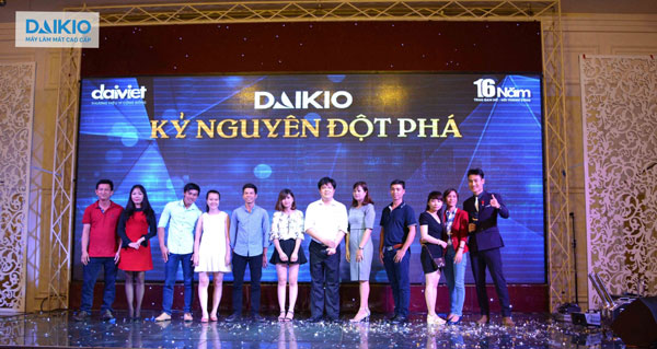 Các đại lý máy làm mát cao cấp Daikio tham gia trò chơi