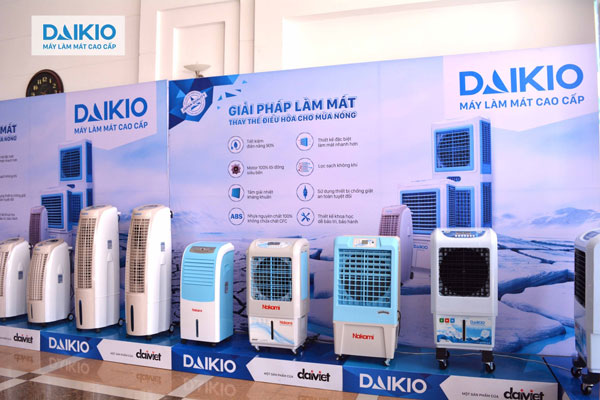 Công ty Đại Việt họp mặt đại lý máy làm mát cao cấp Daikio