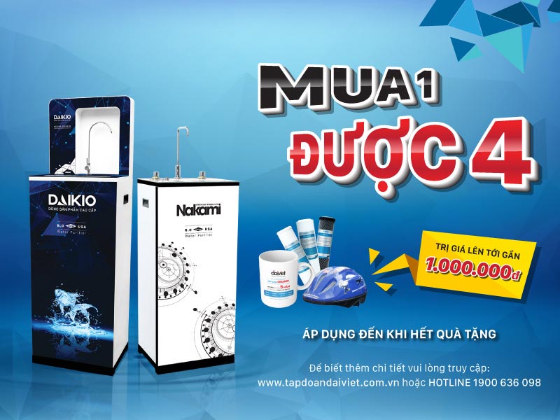 Chương trình Mua 1 được 4 tri ân khách hàng