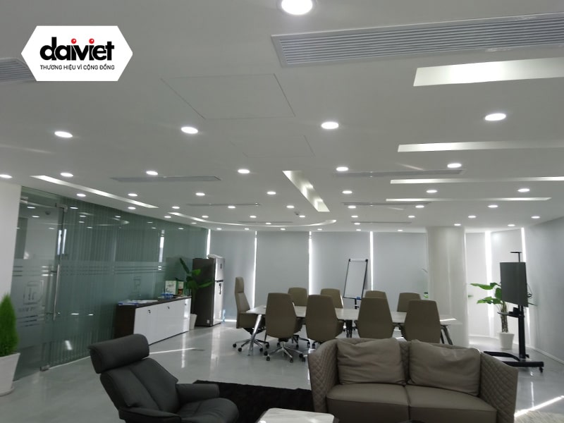 Dự án hệ thống điều hòa không khí cho văn phòng do Đại Việt thi công