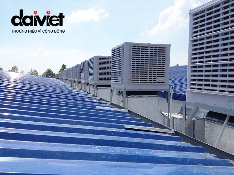 Máy làm mát công nghiệp của Đại Việt được nhiều đối tác tin chọn
