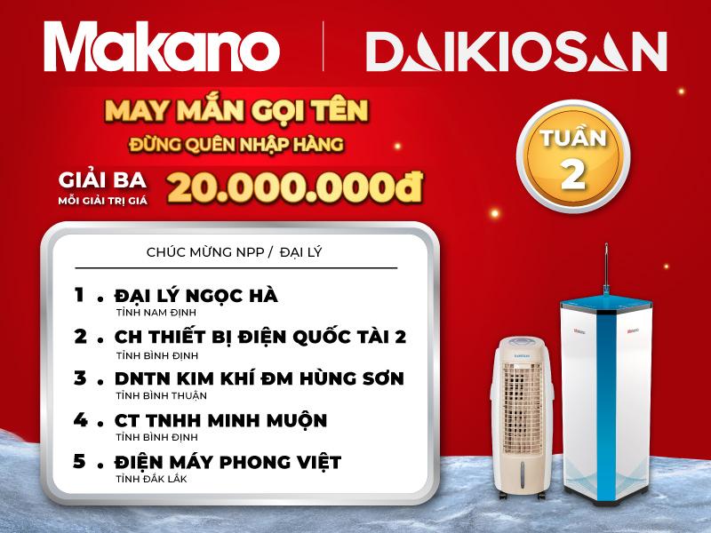 đại lý trúng giải ba tăng tốc mùa hè - đợt 2