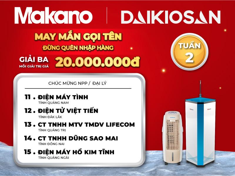đại lý trúng giải ba chương trình tăng tốc mùa hè - đợt 2
