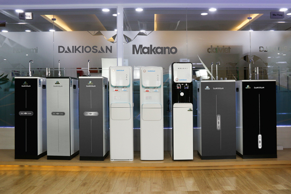 Máy lọc nước Daikiosan Makano với đa dạng mẫu mã