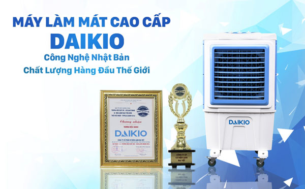 Máy làm mát không khí cao cấp Daikio
