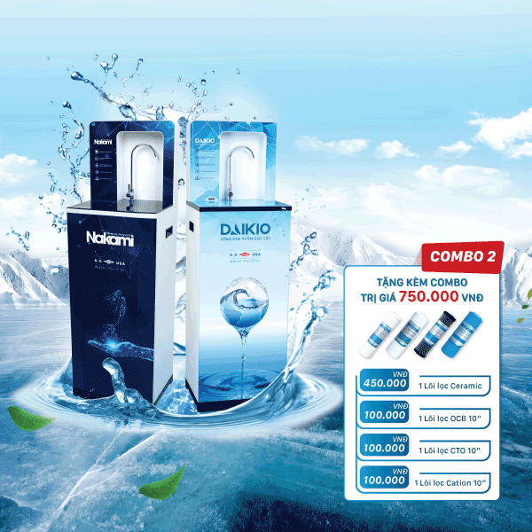 mua mua máy lọc nước tặng combo lõi lọc cực khủng