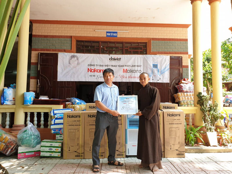 chùa Thiệu Tâm - Makano Nakami kết hợp với NPP Kim Long Phát