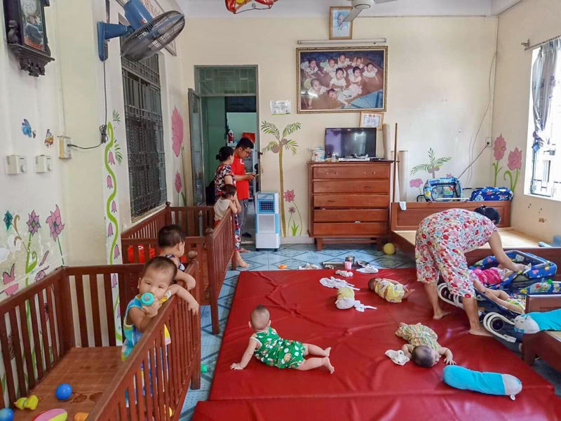 dự án trao tặng máy làm mát nakami