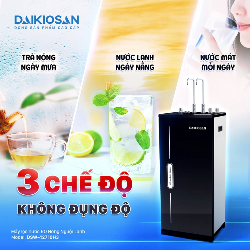 3 chế độ nóng nguội lạnh