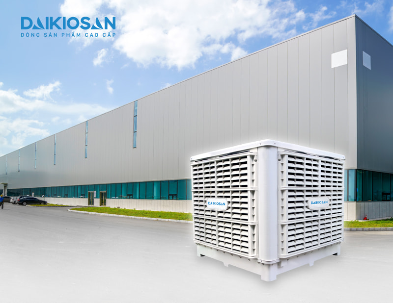 Máy làm mát công nghiệp Daikiosan sử dụng cho nhà xưởng