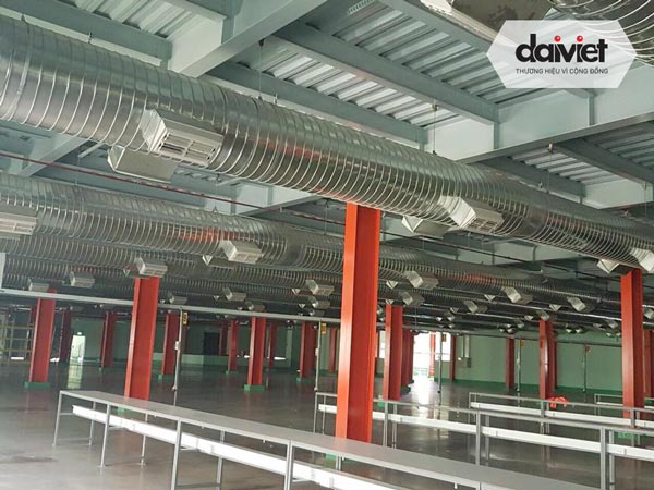 Trúng thầu cung cấp và thi công hệ thống máy làm mát công nghiệp cho công ty Praegear