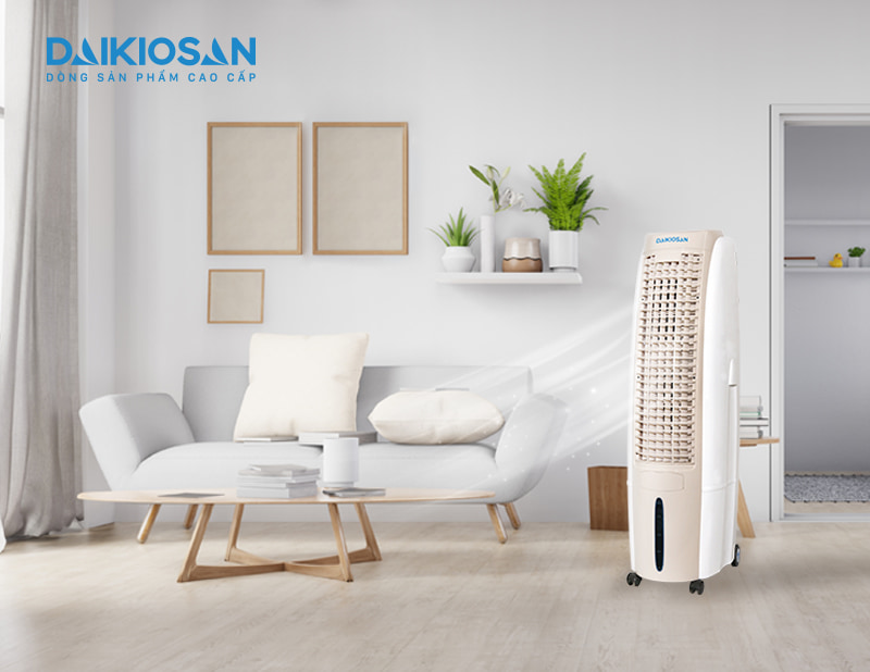 daikiosan giúp hạ nhiệt độ không khí ở mức thích hợp